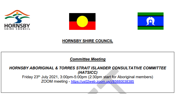 Hornsby Council and the GuriNgai -Cash for twice stolen Country Part 1:&nbsp;HATSICC